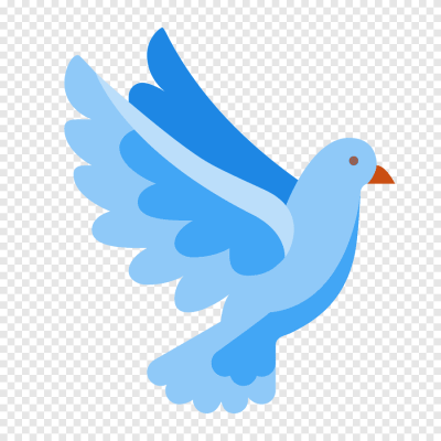 Голубь мультяшная