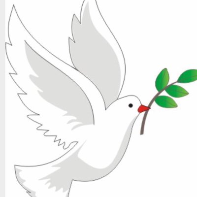 Голубь с веточкой