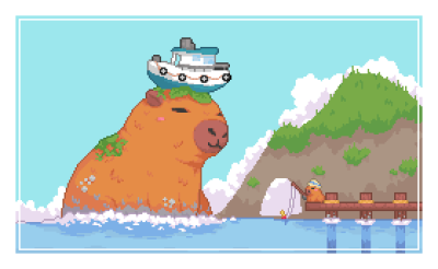 Capybara Rush игра