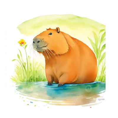 Капибара картинки для Бенто тортов