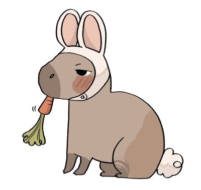 Милые рисунки кап Ибары