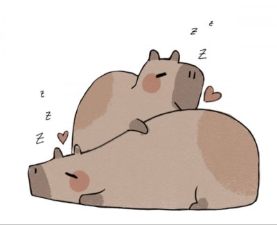 Капибара вектор