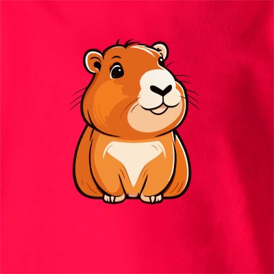 Валентинка с капибарой