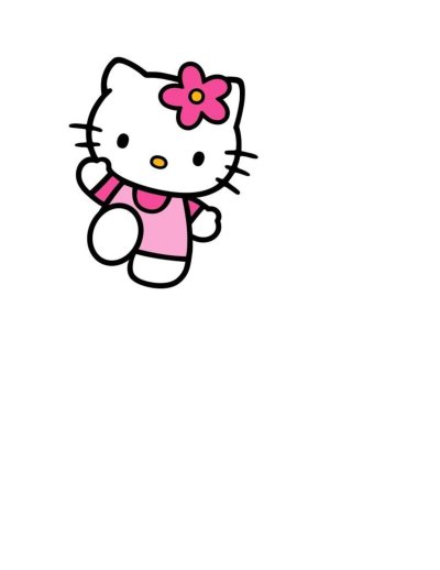 Хелло Китти белая