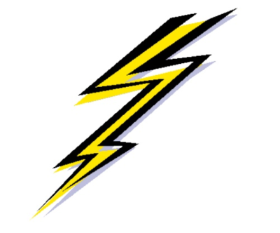 Молния эскиз