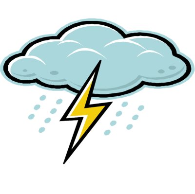 Мультяшные молнии