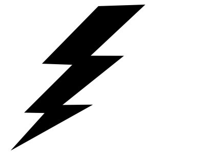 Молния графическая