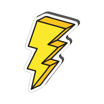 Значок молнии