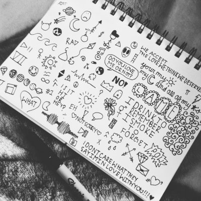 Маленькие рисунки для скетчбука