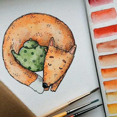 Рисунки для скетчбука