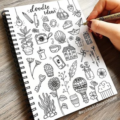 Небольшие рисуночки для скетчбука