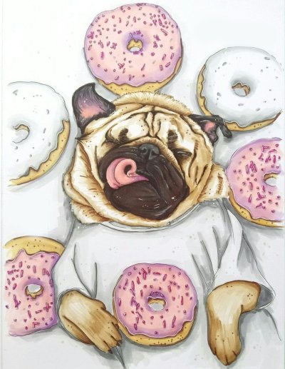 Милые рисунки в скетчбук