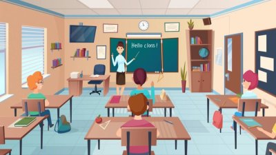 Фон класса в школе