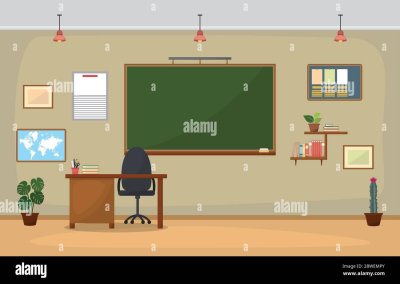 Классная комната мультяшная