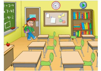 Классная комната рисунок