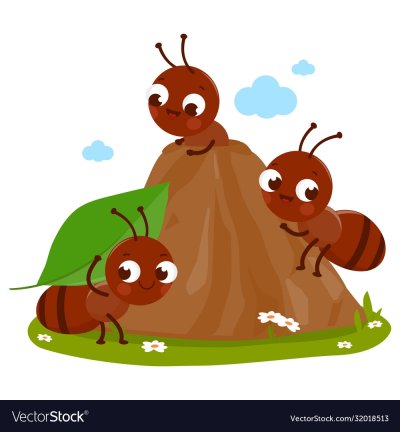 Муравейник мультяшный