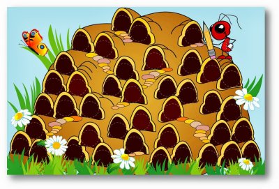 Муравейник для дошкольников