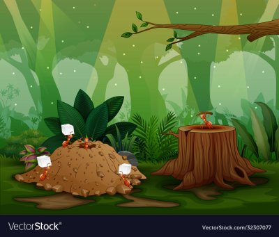 Муравейник клипарт на прозрачном фоне