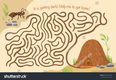 Муравейник рисунок для детей