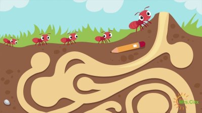 Муравьиные ходы рисунок