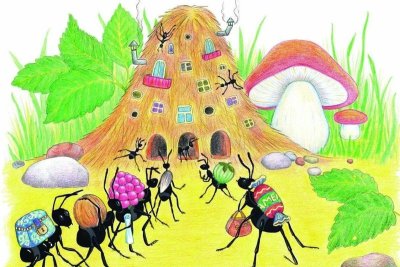 Муравейник для дошкольников