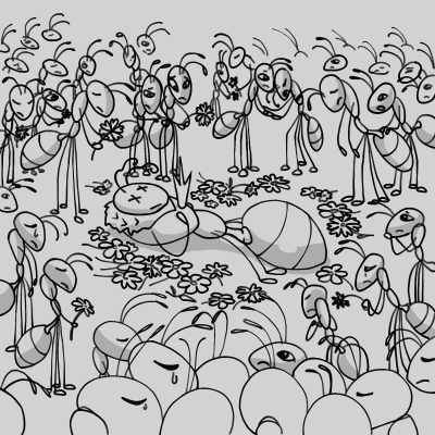 Муравейник раскраска