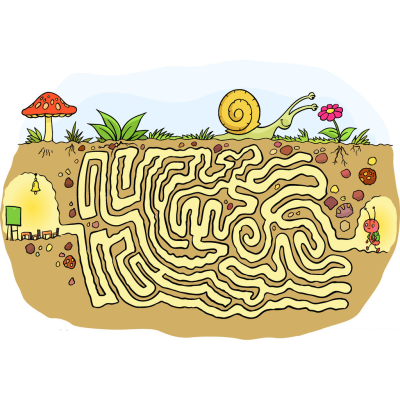 Муравейник рисунок