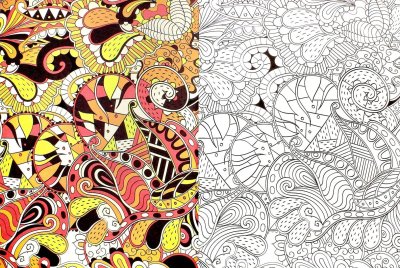 Раскраски для взрослых сложные