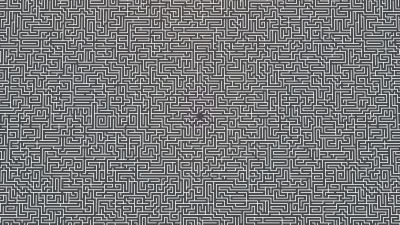 Лабиринт печать сложный