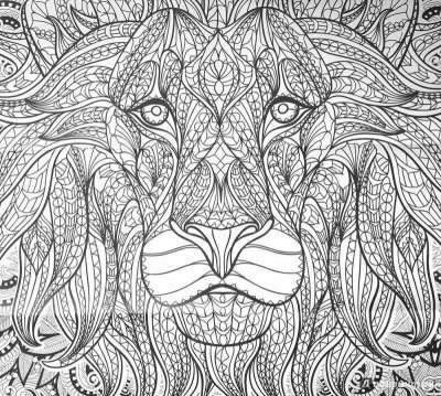 Раскраски антистресс сложные