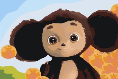 Чебурашка картина