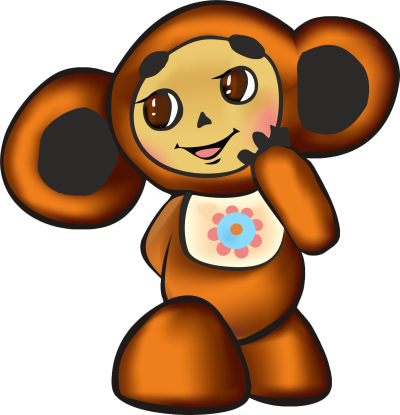 Рисование Чебурашка