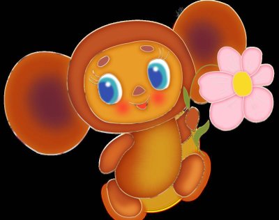 Чебурашка рисунок