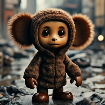 Чебурашка из фильма в полный рост