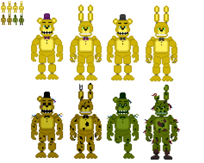 Костюм спринг Бонни 2д