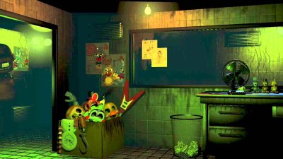 Комната охранника ФНАФ 3