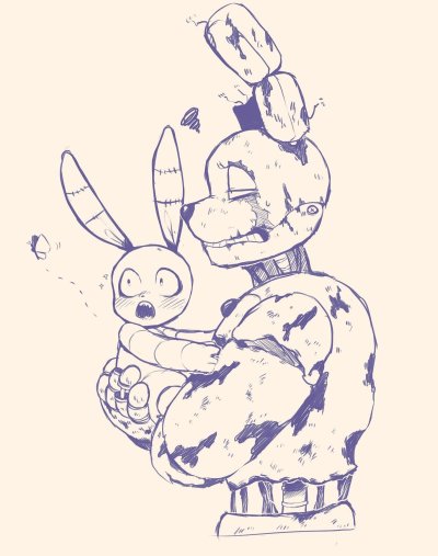 Спринг Бонни и СПРИНГТРАП ПЛЮШТРАП