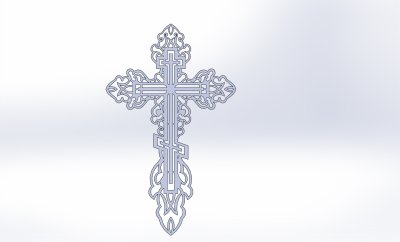 Красивый православный крест