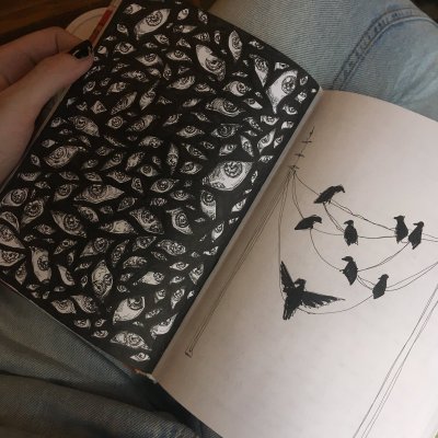 Рисунки скетчбук