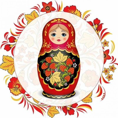 Семеновская Матрешка вектор