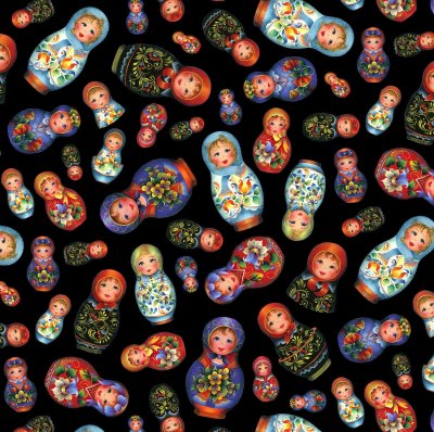 Матрешка принт