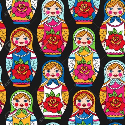 Матрешка рисунок