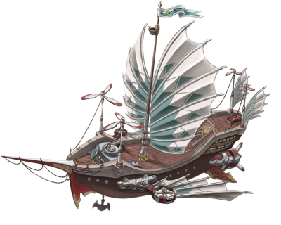 ДНД летающий корабль