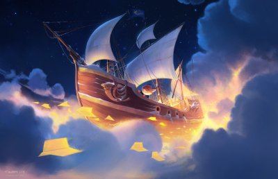 Сказочный корабль
