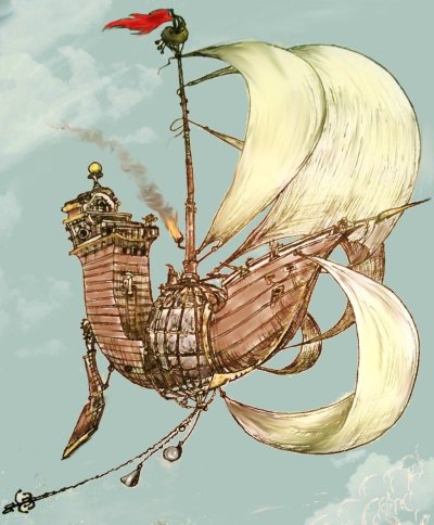 Летающий корабль