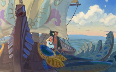 Любава мультик Летучий корабль