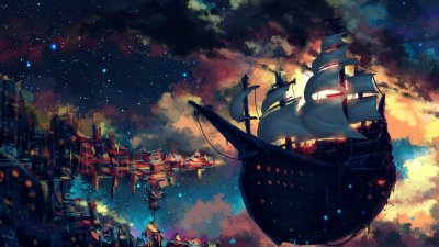 Пиратский корабль