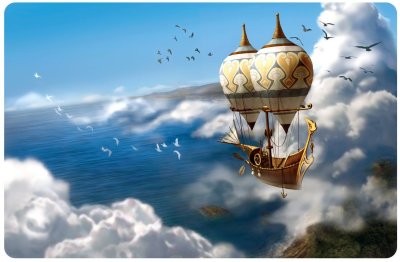 Летучий корабль картинки