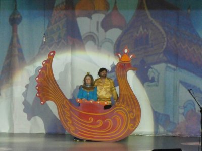 Царский дворец из спектакля "Летучий корабль"