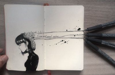 Рисунок для скетчбука
